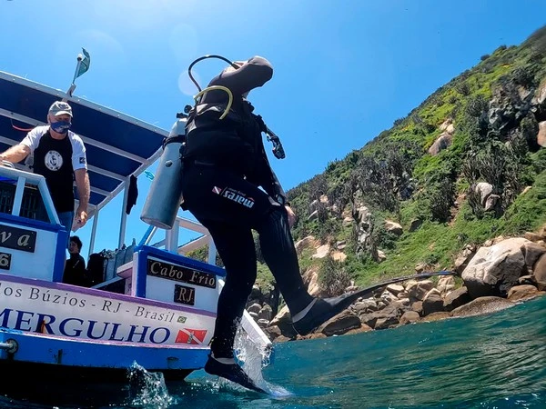 Diving for beginners in Búzios