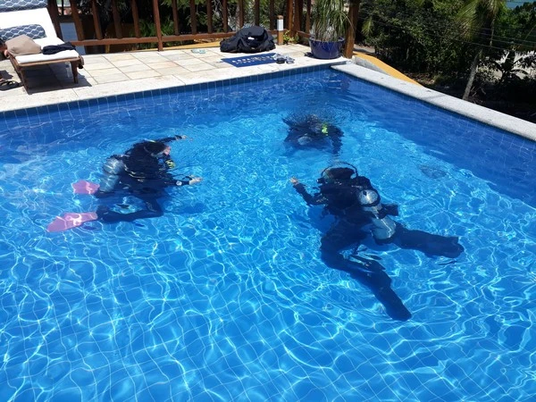 Equipamento de mergulho completo em Búzios